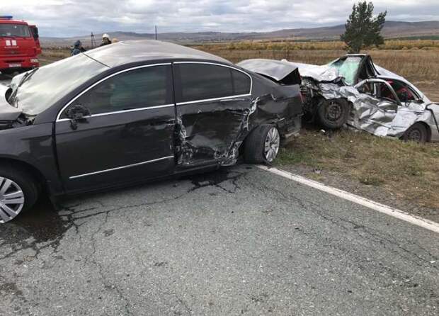 Три человека погибли в ДТП с тремя автомобилями в Красноярском крае