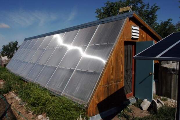 Солнечная энергия, солнечные фермы, модули, панели, батареи: Солнечное отопление для теплицы своими руками