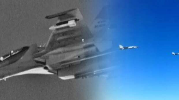 НАТО опубликовало съемку наших МиГов.