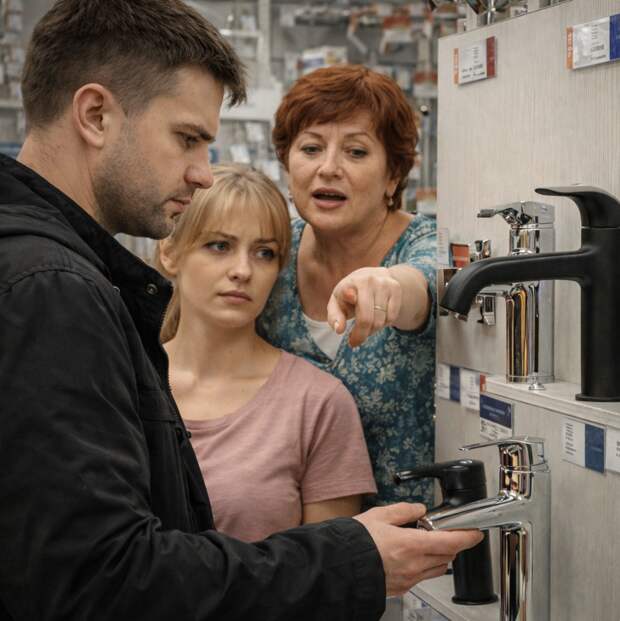 Пережить ремонт с мамой