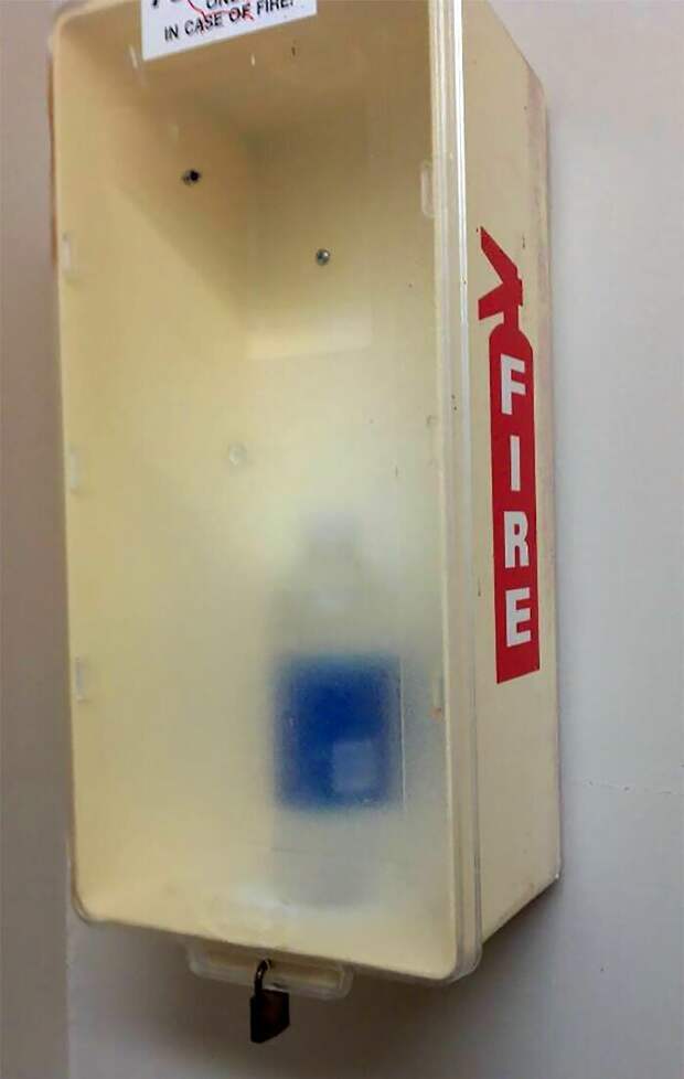 Кажется, здесь заботятся о пожарной безопасности