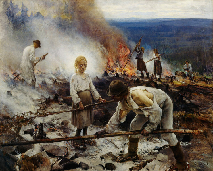 Финляндия на картинах финских художников