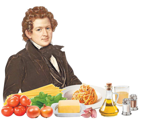 Как Карл Брюллов готовил макароны — кулинарные привычки автора «Последнего дня Помпеи»