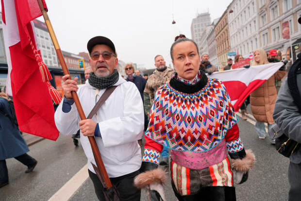 В Дании начались протесты из-за претензий Трампа на Гренландию