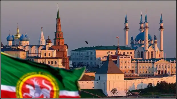 Республика Татарстан, вид на Казанский Кремль (изображение взято из открытых источников)