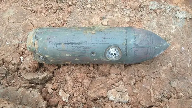 В Крыму обезвредили 500-килограммовую авиабомбу времён Великой Отечественной войны