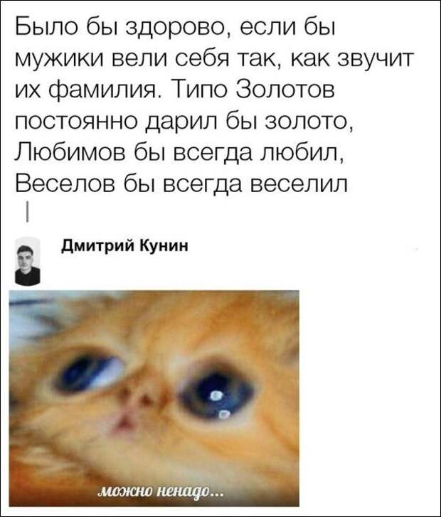 Забавные комментарии из социальных сетей