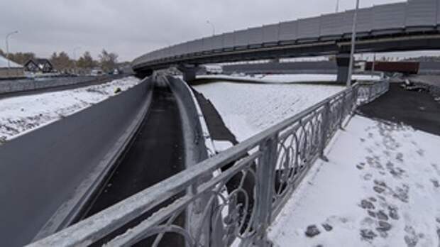 Транспортная развязка в Барнауле, октябрь 2025 года / Фото: amic.ru