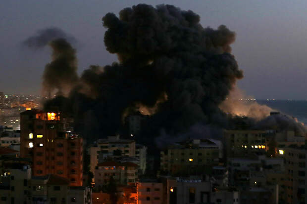 В секторе Газа шторм разрушил пирс США для гуманитарной помощи Палестине