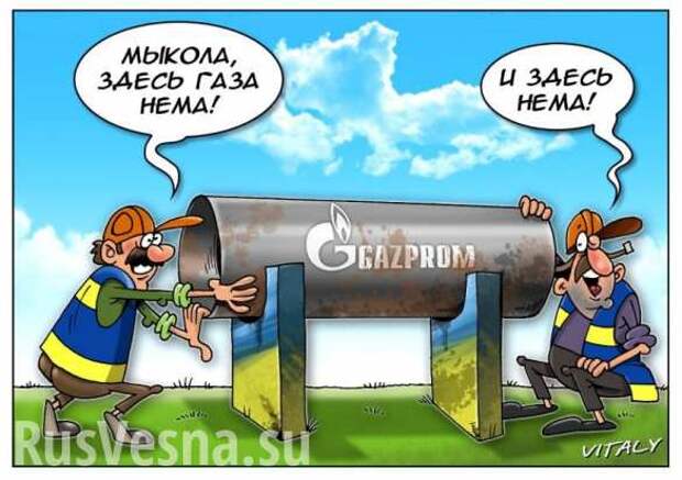 Как «патриоты» Украины помогают решать газовые проблемы России (ВИДЕО) | Русская весна
