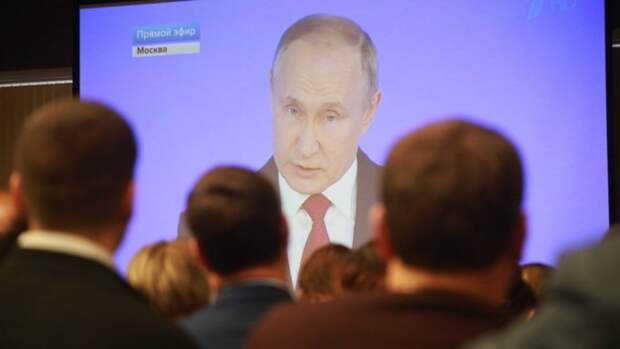 На послании Путина Федеральному Собранию / Фото: Екатерина Смолихина / amic.ru