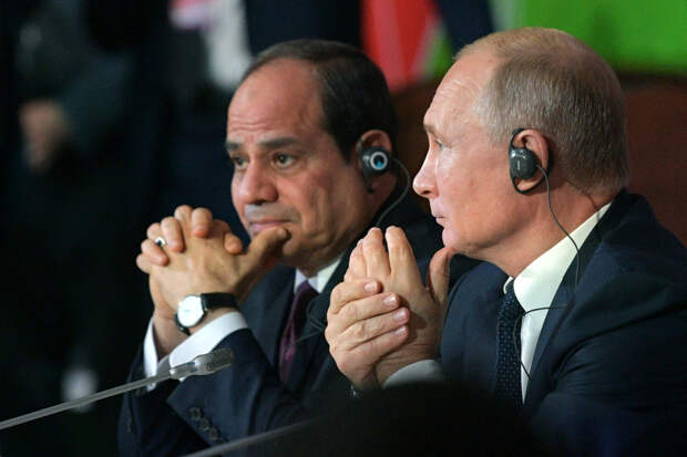 Путин и президент Египта ас-Сиси обсудили эскалацию на Ближнем Востоке