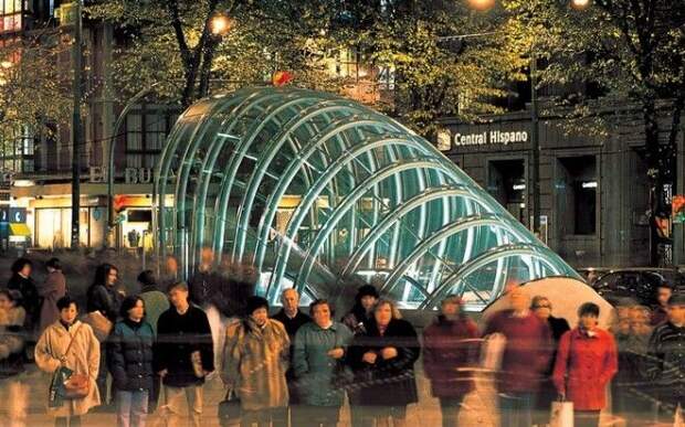 Город Бильбао в Испании Город Бильбао в Испании