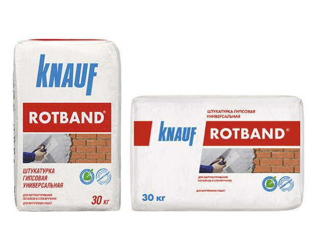 Технические характеристики и особенности штукатурной смеси Knauf Rotband