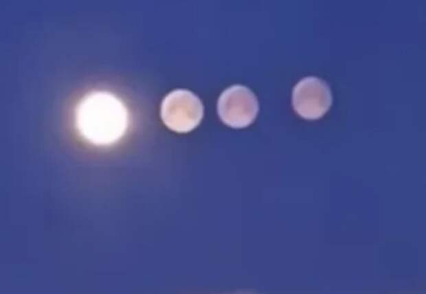 ТСН: Над Одессой в момент полнолуния взошли четыре луны
