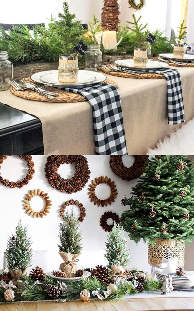 Шикарные идеи по декорированию новогоднего стола для создания атмосферы праздника