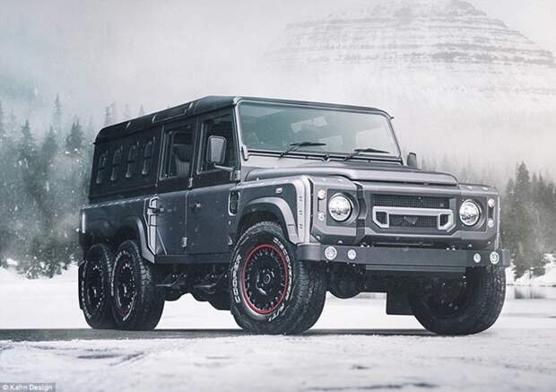 Вот это трактор: в Женеве представили новую версию Land Rover Defender kahn design, land rover defender, автосалон, автосалон в женеве, мотор-шоу, новинка, тюнинг, тюнинг-ателье