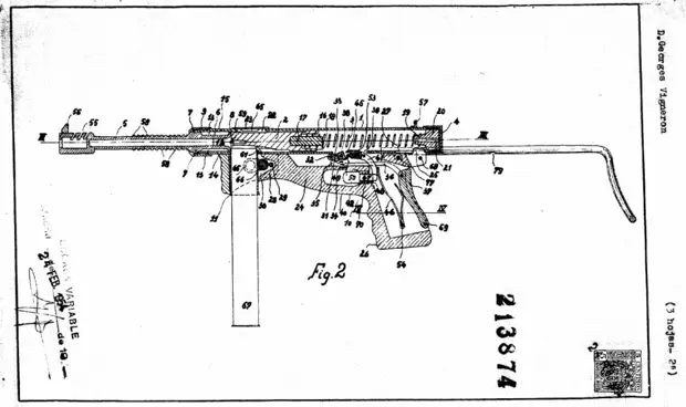 Пистолет-пулемёт «Виньерон» (Vigneron). Первый бельгийский