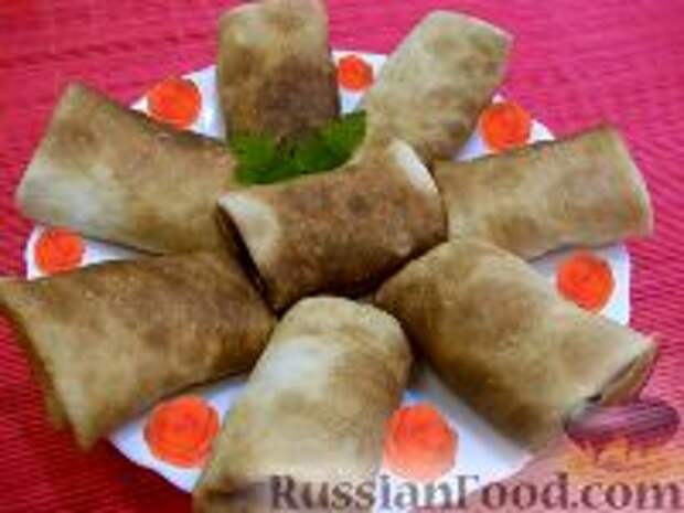Блинчики С Мясом Пошаговый Рецепт С Фото