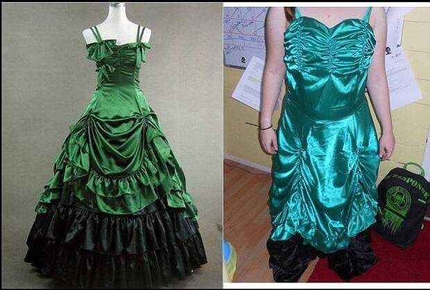 Как вы считаете, это платье близко к оригиналу?