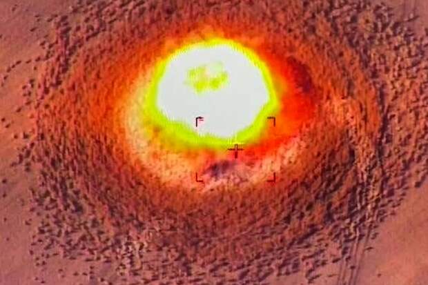 После аварийного пуска ракеты вражеский «Бук» был уничтожен нашим дроном