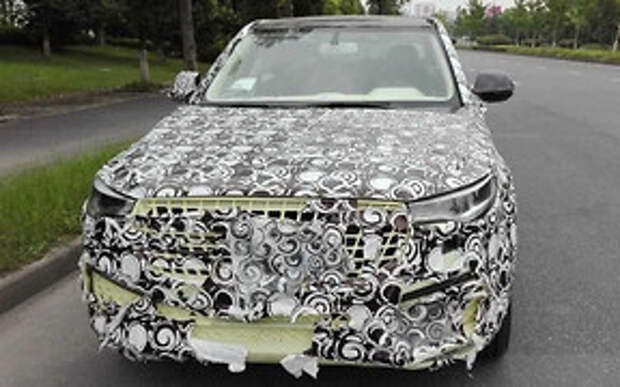 Большой кроссовер Zotye показался на шпионских фотографиях