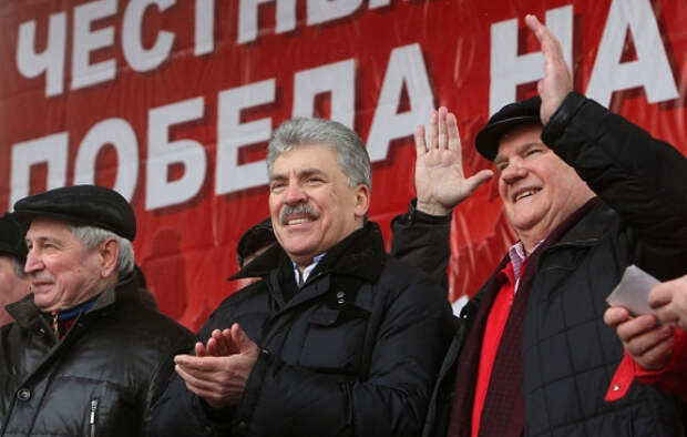 Социолог объяснил, почему митинг за Грудинина собрал 700 человек