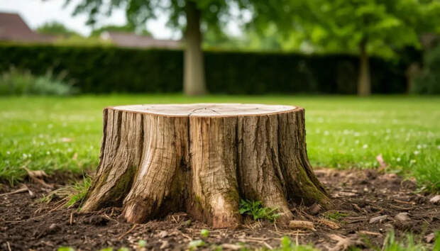 Пень исчезнет сам: сотрудник лесхоза раскрыл способ за пару минут — ни корчевания, ни трактора