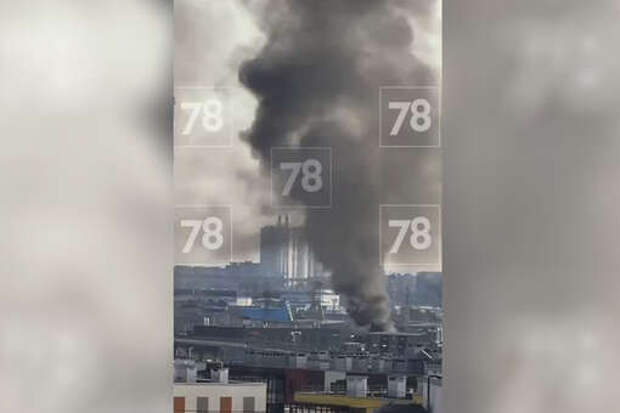 В Петербурге и Ленобласти заметили столбы черного дыма