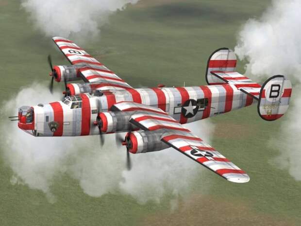 Зачем американцы ярко раскрашивали часть своих самолетов во время Второй мировой?