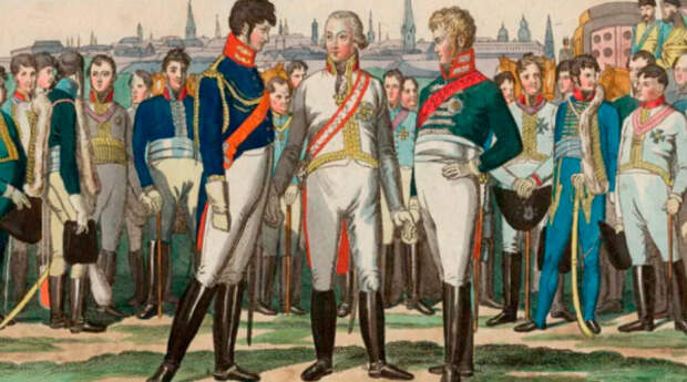 В Париже Австрия, Пруссия и Россия заключили Священный союз.
