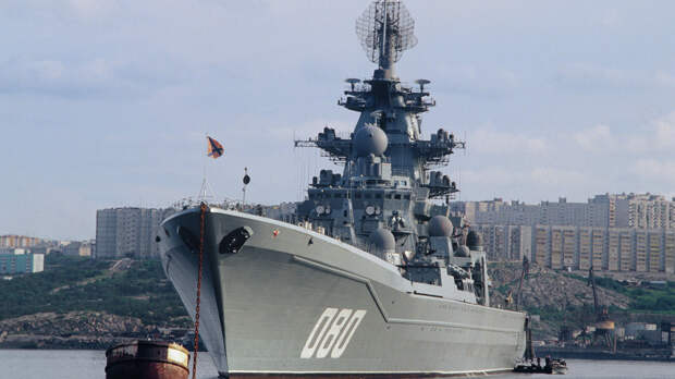 Тяжелый атомный ракетный крейсер «Адмирал Нахимов» – систершип «Петра Великого», который после вывода из...