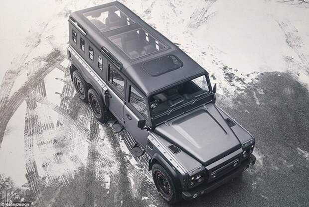 Вот это трактор: в Женеве представили новую версию Land Rover Defender kahn design, land rover defender, автосалон, автосалон в женеве, мотор-шоу, новинка, тюнинг, тюнинг-ателье