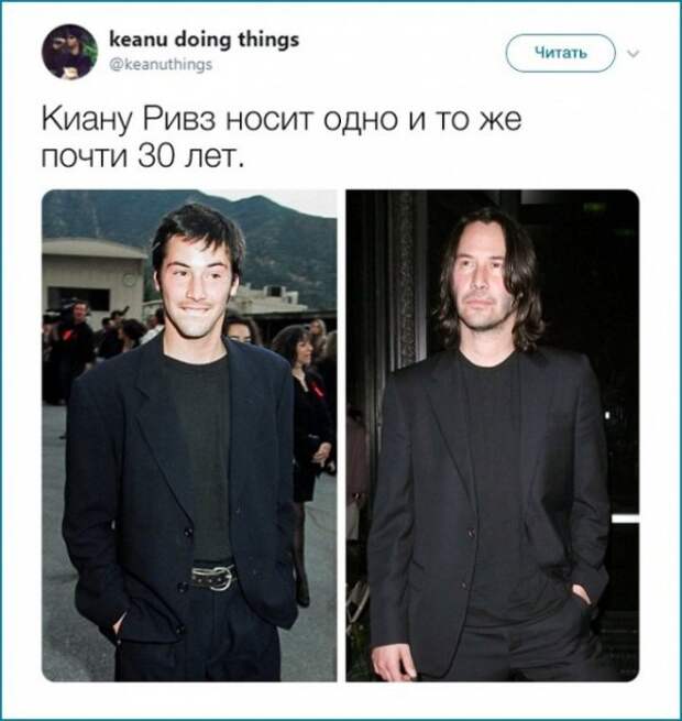 В сети выкладывают фотографии, на которых самый искренний актер Голливуда делает забавные вещи