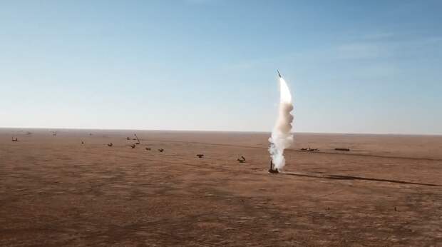 удар ракетами, фото Минобороны РФ