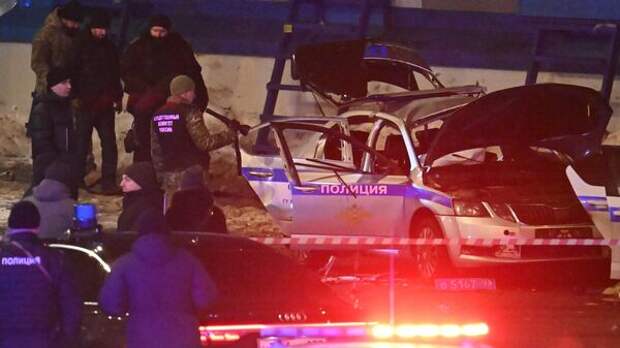 СК РФ установил личность подорвавшего машину ДПС у Савеловского вокзала