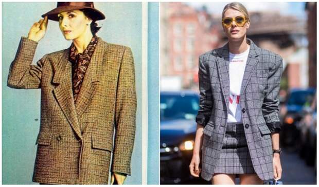 Пиджаки с подплечниками отражают характер волевых, целеустремленных женщин