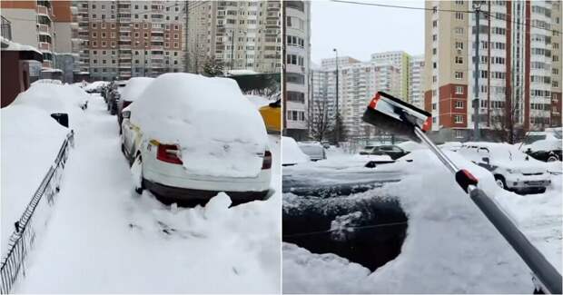 Как обычный житель Москвы превратил снег в доход