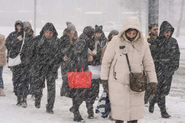 Гидрометцентр: в центральной России 26 декабря ожидаются сильный снег и метель