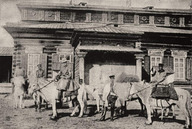 Кэт Марсден покидает Якутск (1891 год). Кэт Марсден покидает Якутск (1891 год).