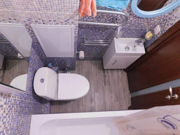 2х метровая ванная комната и 2х метровая прихожая могут быть удобными! Наши решения