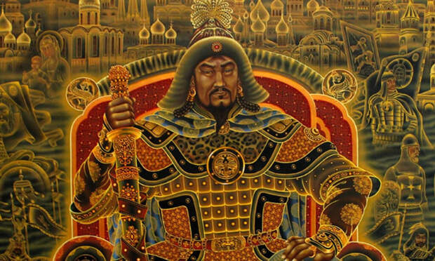 Первый «царь Всея Руси» — Великий Хан Бату (Иллюстрация из открытых источников)
