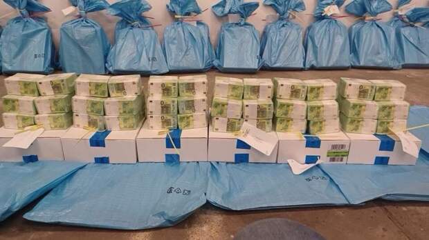 Венгрия опубликовала фото конфискованной у украинцев валюты