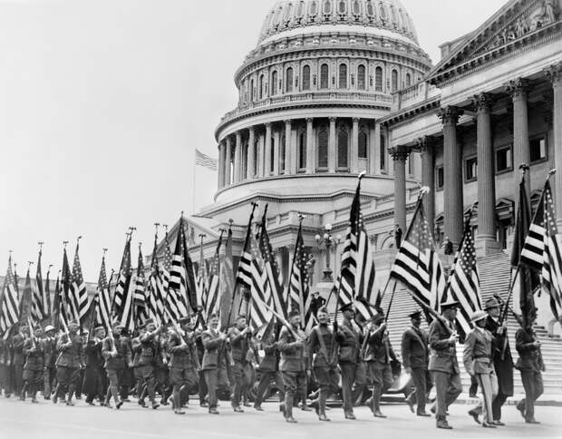 США в годы Великой Депрессии. Марш ветеранов Первой Мировой, 1932 год