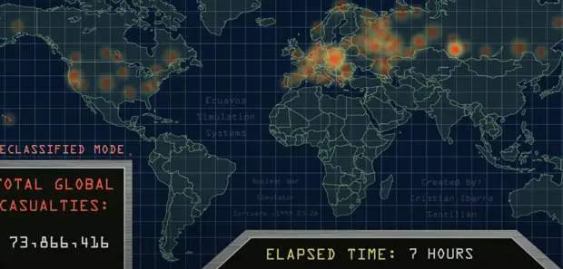 Ученые смоделировали ядерную войну и показали, как изменится Россия и мир