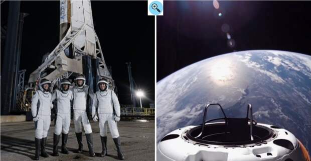 Фото с миссии SpaceX 