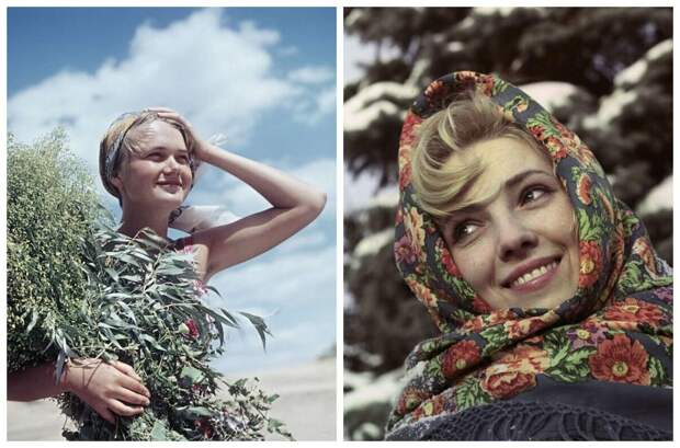 Юные и прекрасные девушки из СССР