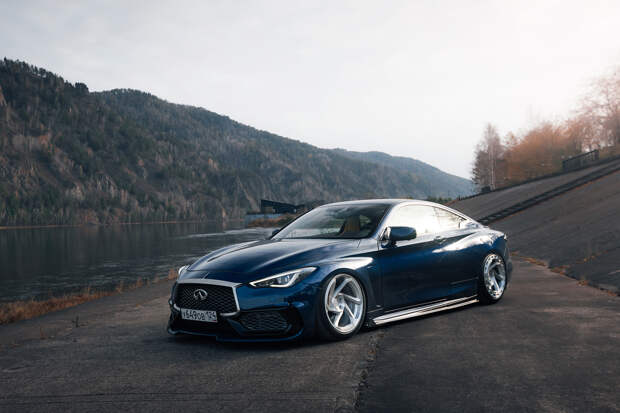 Infiniti Q60S stance-проект с кастомным боди-китом
