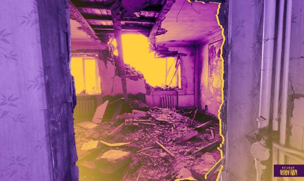 После атаки дрона ВСУ в Донецке возник пожар в жилом многоэтажном доме