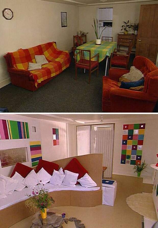 25 кардинальных смен интерьера из культового шоу BBC «Changing Rooms»